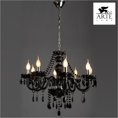 Подвесная люстра Arte Lamp Teatro A3964LM-8BK