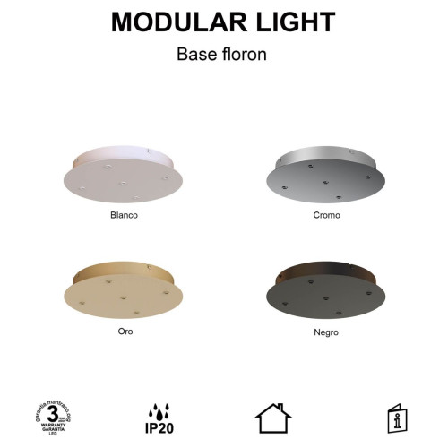 Подвесная люстра Mantra Arrecife 9364+9229 (5L)