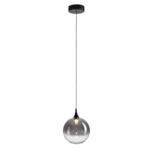 Подвесной светильник MD23001045H-1A black/smoky