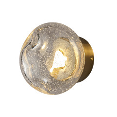 Настенный светильник OB2512 gold/smoky