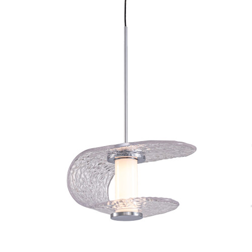 Подвесной светильник MD24020901-1A chrome/clear