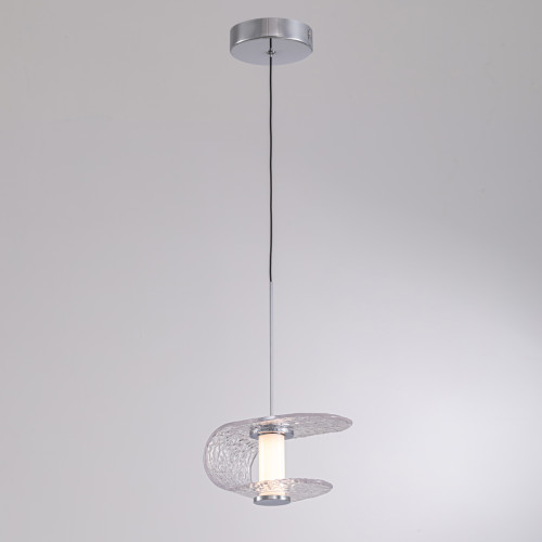 Подвесной светильник MD24020901-1A chrome/clear