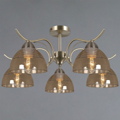 Люстра на штанге Illumico IL0733-5CSQ-25 AB AREZZO