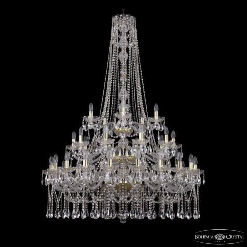 Подвесная люстра Bohemia Ivele Crystal 1413/20+10+5/400/h-158/3d G