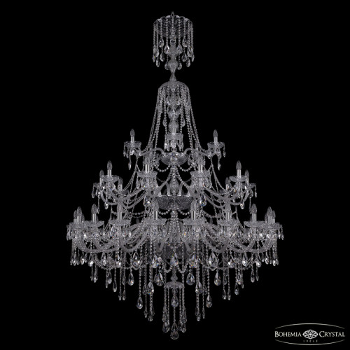 Подвесная люстра Bohemia Ivele Crystal 1415/20+10+5/530/XL-231/3d Ni