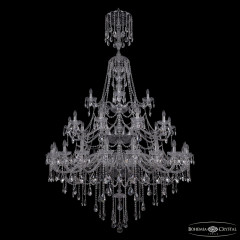Подвесная люстра Bohemia Ivele Crystal 1415/20+10+5/530/XL-231/3d Ni