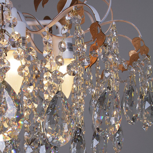 Люстра на штанге Reluce 96028-0.3-07 WH+GOLD PN