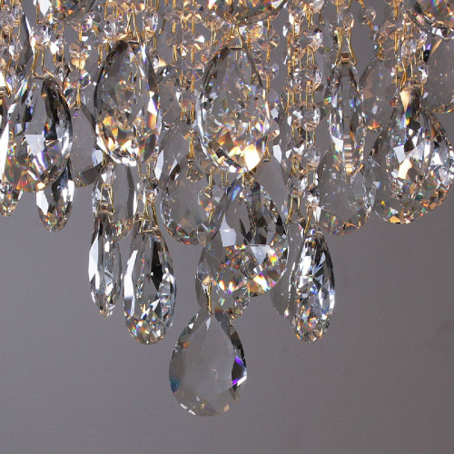 Люстра на штанге Reluce 96028-0.3-07 WH+GOLD PN