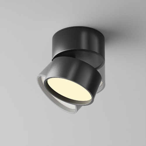 Накладной спот Maytoni Onda C024CL-12W2.7K-B-1