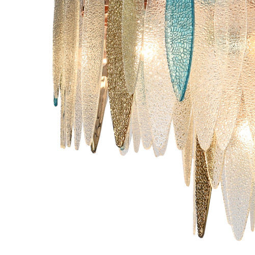 Подвесная люстра Natali Kovaltseva TRIADA 91002/15C GOLD