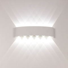 Уличный настенный светильник AM Group AM307-12X1W WH 4000K