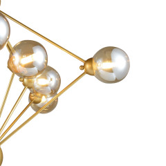 Подвесная люстра Natali Kovaltseva STUTTGART 91006/10C GOLD