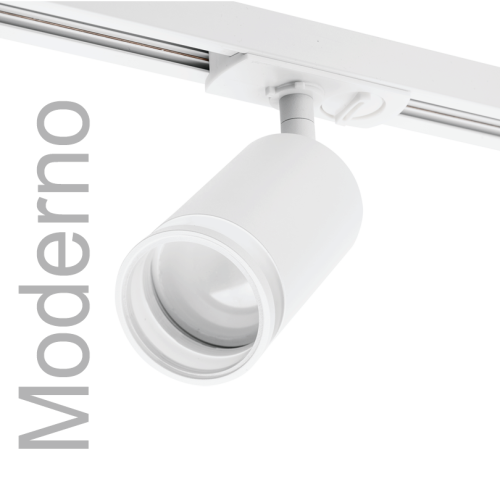 Трековый однофазный светильник Wolta Moderno WTL-GU10/04W