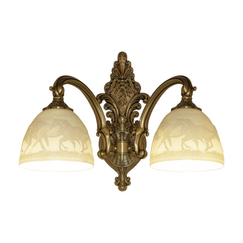 Бра Bohemia Ivele Crystal Verona 7209B14/2/175 FP P1 D Horse