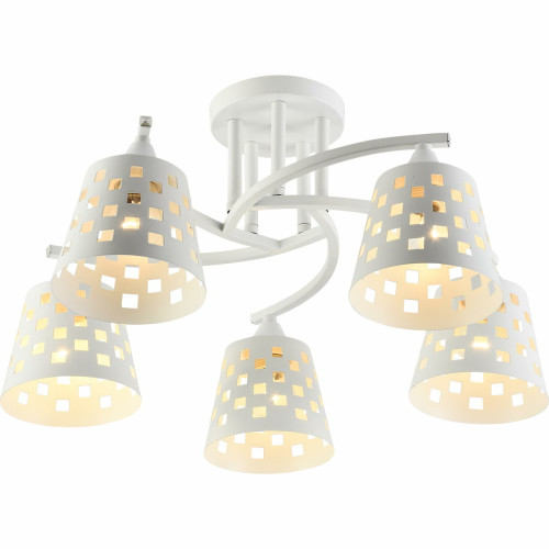 Люстра на штанге Reluce 01384-0.3-05 WH+CR