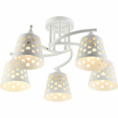 Люстра на штанге Reluce 01384-0.3-05 WH+CR