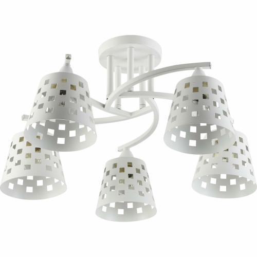 Люстра на штанге Reluce 01384-0.3-05 WH+CR