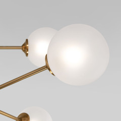 Люстра на штанге Eurosvet Volver 50383 латунь a066796