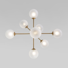 Люстра на штанге Eurosvet Volver 50383 латунь a066796