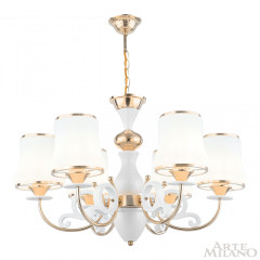 Подвесная люстра Arte Milano Florentia-1097 301097/6 Wh/Gd