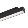 Трековый магнитный светильник Arlight MAG-ORIENT-FLAT-L235-8W Warm2700 (BK, 100 deg, 48V) 049990