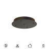 Подвесная люстра Mantra Arrecife 9365+9220 (5L)
