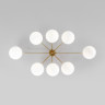 Потолочная люстра Eurosvet Opaline 70220/8 латунь Smart a065768