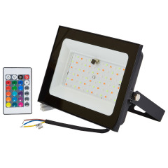 Прожектор Uniel ULF-F60-50W/RGB IP65 200-240В BLACK N1 UL-00011855