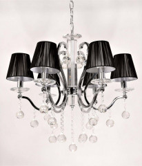 Подвесная люстра Lumina Deco Bellisica LDP 8033-6 BK