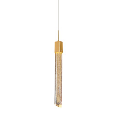Подвесной светильник OD2510-1 gold/smoky