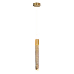 Подвесной светильник OD2510-1 gold/smoky