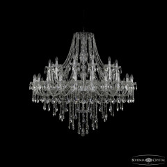 Подвесная люстра Bohemia Ivele Crystal 1415/24+12/530 Ni