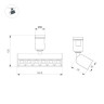 Трековый светильники Arlight ART-APRIORI-LASER-TURN-L165-8W Day4000 039393
