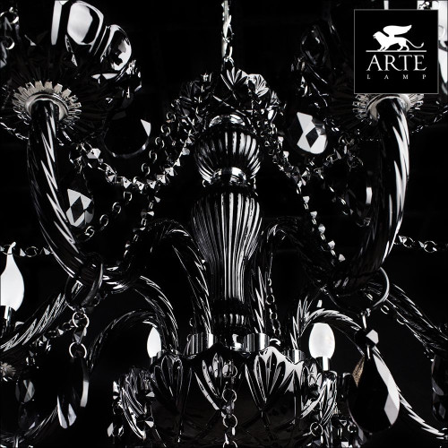 Подвесная люстра Arte Lamp Teatro A3964LM-8BK