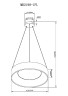 Подвесная люстра Myfar Shannon MR2190-1PL