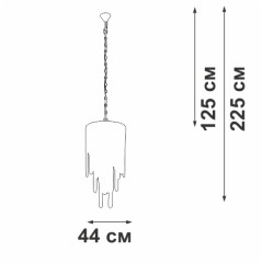 Подвесная люстра Vitaluce V5885-9/10