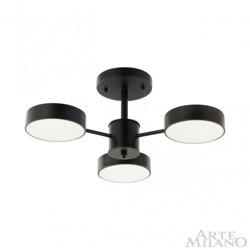 Люстра на штанге Arte Milano Ferrara 250906/3B Bk