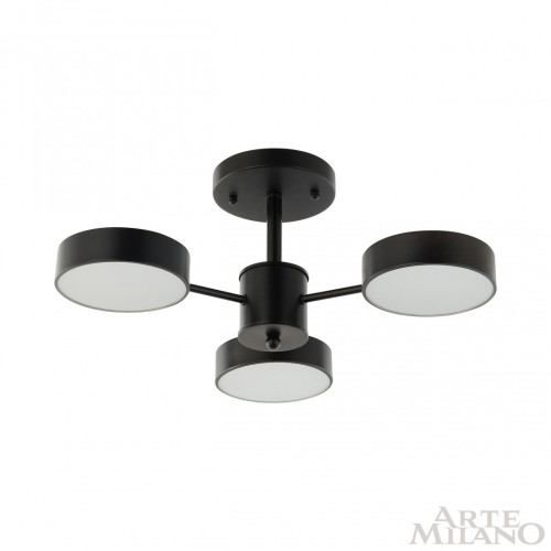 Люстра на штанге Arte Milano Ferrara 250906/3B Bk