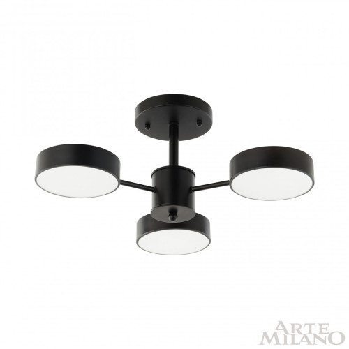 Люстра на штанге Arte Milano Ferrara 250906/3B Bk