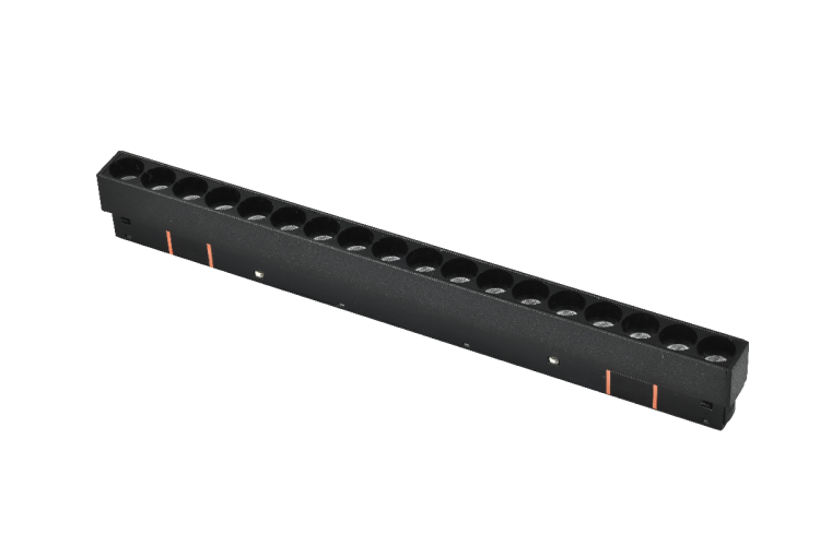 Трековый магнитный светильник iLedex Vision 4822-002-L350-18W-38DG-3000K-BK