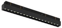 Трековый магнитный светильник iLedex Vision 4822-002-L350-18W-38DG-3000K-BK