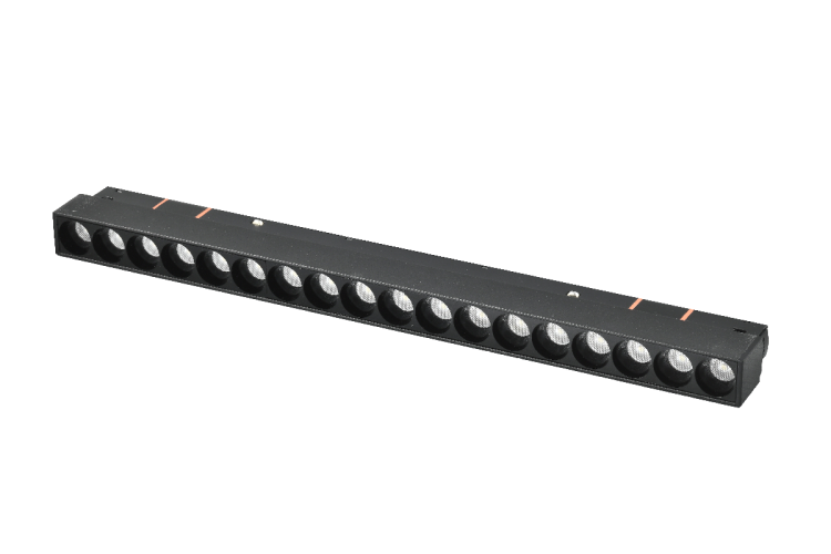 Трековый магнитный светильник iLedex Vision 4822-002-L350-18W-38DG-3000K-BK