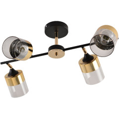 Люстра на штанге Reluce 01555-3.3-04B BK+FGD