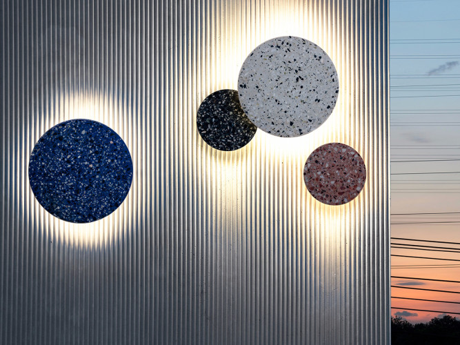 Настенный светильник Terrazzo blue