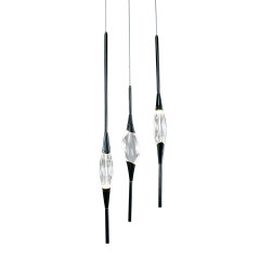 Подвесной светильник Pezzo 3 pearl black