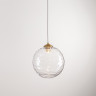 Подвесной светильник MD25030001-1A brass/clear
