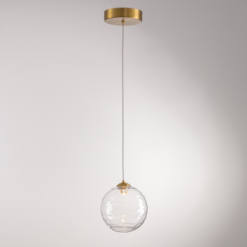 Подвесной светильник MD25030001-1A brass/clear
