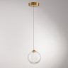 Подвесной светильник MD25030001-1A brass/clear