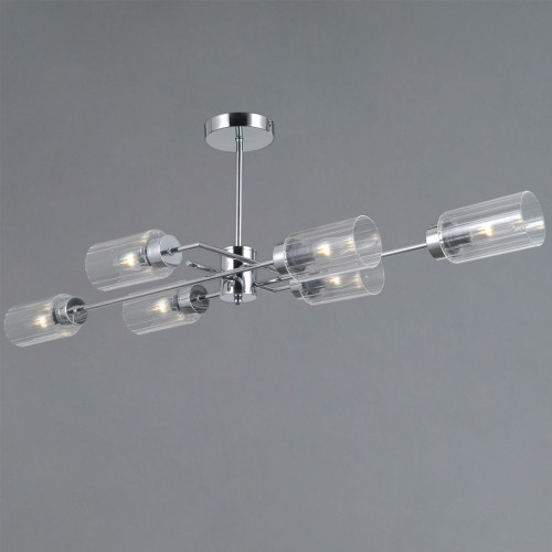 Люстра на штанге Illumico IL0734-6ASQ-25 CR NAPLES