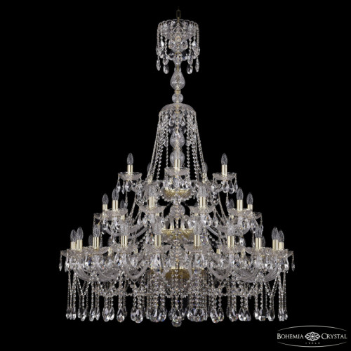 Подвесная люстра Bohemia Ivele Crystal 1413/20+10+5/400/XL-158/3d G